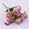 thumbnail image 1 of 11Head Carnation Artificial Flowers Plastic Fake Plants Home Party Wedding Decor, 1 of 8