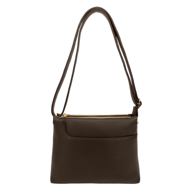 Time and Tru Multi Compartment Flap Crossbody