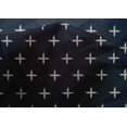 thumbnail image 4 of oneOone Cotton Silk Fabric Plus Sign Kasuri Print Fabric By The Yard 42 Inch Wide, 4 of 4