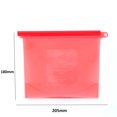 thumbnail image 3 of Heat-resistant Silicone Food Preservation Bags Portable Sealed Storage Bag Cooking, 3 of 8