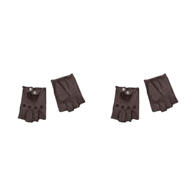 serony Experience Exceptional With These Leather Motorcycle Gloves Easy To Clean coffee XL 2Set