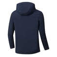 thumbnail image 3 of Birdeem Mansolid Color Water Resistance Drawstring Pockets Hooded Outdoor Jacket Coat, 3 of 5