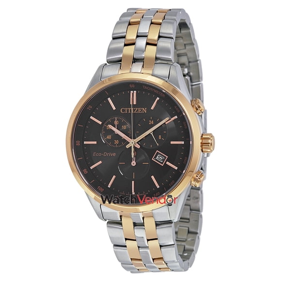Citizen Sapphire Collection Eco-drive Black Dial Men's Watch AT2146-59E