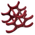 thumbnail image 2 of Red Wine Shelf Practical Density Board Material Red Wine Rack Sturdy And Durable For Bottle Wine Restaurant Home Decoration Home, 2 of 8