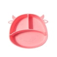 thumbnail image 1 of Huayishang Tableware Calf Children's Silicone Dinner Plate Infant Non Slip Suction Cup Bowl Baby Cartoon Complementary Food Divided Tableware, 1 of 3