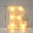 thumbnail image 3 of EQWLJWE LED Marquee Sign Light Up Letters,26 Alphabet Light Up Letters Sign,LED Marquee Letter Lights Sign,LED Letter Lights Sign,Light Up Alphabet Letter for Home Party Wedding Decoration, 3 of 9