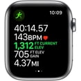 thumbnail image 3 of Remis à Neuf Apple Watch Series 4 Acier Inoxydable 44 mm A1976 (GPS + Cellulaire) Argent (Grade A+), 3 of 3