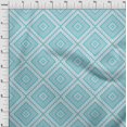 thumbnail image 3 of oneOone Cotton Cambric Fabric Diamond|Triangle & Check Geometric Print Fabric By The Yard 56 Inches Wide, 3 of 4