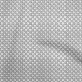 thumbnail image 1 of oneOone Georgette Viscose Gray Fabric Houndstooth Sewing Craft Projects Fabric Prints By Yard 42 Inch Wide, 1 of 4