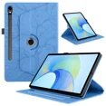 thumbnail image 1 of Housse Rotative 360 pour Samsung Galaxy Tab S9 FE Case 10,9 Pouces 2023 Arbre Embossé Case Funda pour Galaxy Tab S9 FE Housse Tablette Bleue Tab S9 FE 10,9 Pouces, 1 of 6