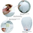 thumbnail image 2 of Biodegradable Chinese Lanterns 20 Pack, Eco-Friendly Wishing Lantern, 2 of 7
