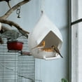 thumbnail image 4 of TIELUTT Outdoor Bird Feeder Spherical Design with Holes and Nesting Capabilities Bar Owl for outside Wooden Squirrel Birdhouse Camera Ceramic Birdhouse Sparrow, 4 of 6
