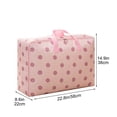 thumbnail image 3 of Amzcrzy Home Decor, Storage Bag, Storage Basket, Storage Rack, Storage Shelves, Travel Storage Bag Moving Bag Large Capacity Non-woven Quilt Bag Portable Duffel Bag Practical Storage Storage, 3 of 6