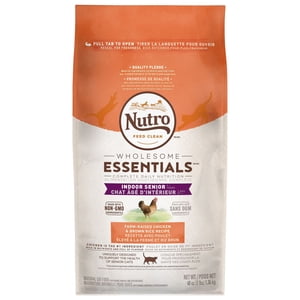 Nutro Aîné intérieur CAT Poulet & Recette de riz brun entier sèche CAT Produits alimentaires 1.36kg