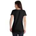 thumbnail image 3 of Inkmeso Relax I'M Vaxxed Drôle Pro-Vaccin T-shirt en Coton à Encolure Dégagée pour Femmes, 3 of 8