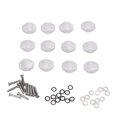 thumbnail image 1 of Machine Head Tuner Knobs, 12Pcs Scratch Resistance Plastic Lightweight Guitar Tuning Pegs Buttons  For Electric Guitars, 1 of 8