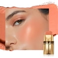 thumbnail image 1 of Beauty Blush Stick Pearlescent Eyeshadow Stick Rouge Lip And Cheek Lipstick, Blush for Women, 1 of 9