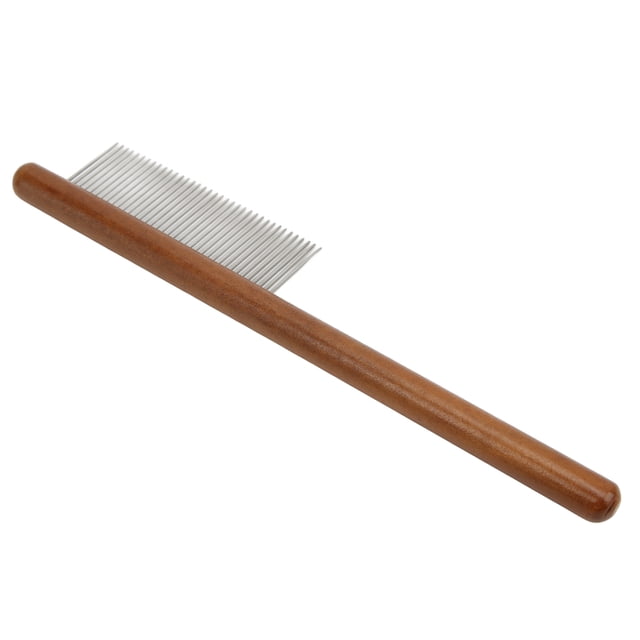 Cat And Dog Comb, Wood Pet Dog Grooming Comb Reusable Easy To Clean For Pet A Dense Teeth For Medium Long Hair,C Long Sparse Teeth For Long Hair,D High And Low Teeth For Short