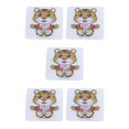 thumbnail image 3 of bedienty Wall Mounted Toothbrushes Holder Waterproof Brush Hanger Toothpaste Shaver Storage Bracket Space Saving Bathroom Type 5 5Set, 3 of 6