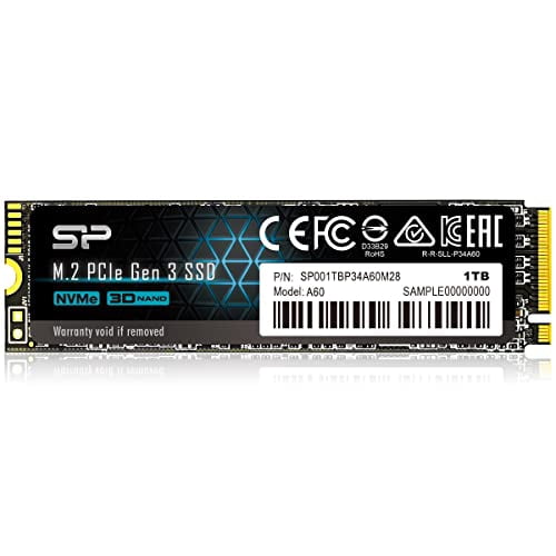 SP 1TB - NVMe M.2 PCIe Gen3x4 2280 TLC SSD (SP001TBP34A60M28)