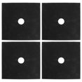 thumbnail image 2 of CUITING 4 Pcs Gas Hob Protector Non-stick Oven Liner Cooker Stove Black, 2 of 7