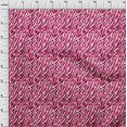 thumbnail image 3 of oneOone Rayon Magenta Fabric Animal Skin Sewing Material Print Fabric By The Yard 56 Inch Wide-P18, 3 of 5