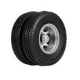 thumbnail image 3 of Amdohai 2pcs Trailer Rear Wheels with 10 Spokes Aluminum Alloy Hubs for 1/14 Tamiya Tractor, 3 of 7