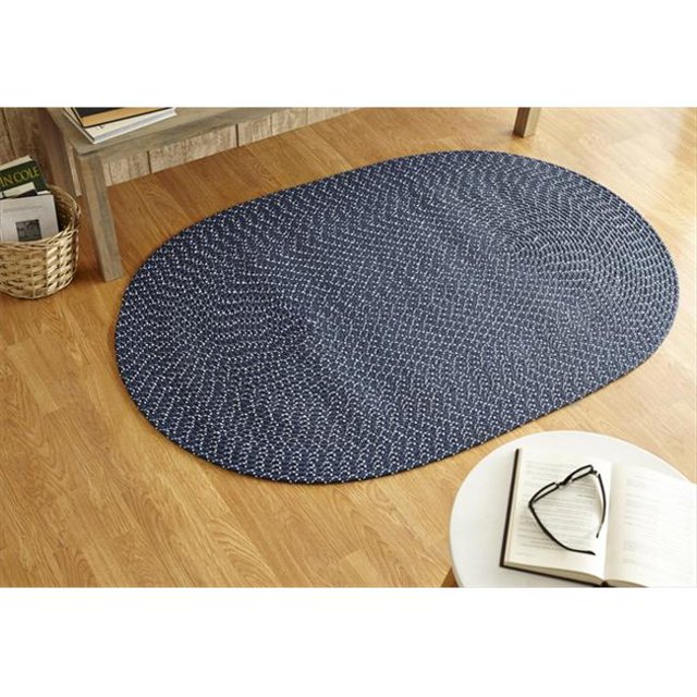 Better Trends BRSSR4266GX Sun Splash Braided Rug, Galaxy - 42 in.