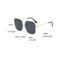 thumbnail image 3 of XASZHN Fashion Unisex Rimless Metal Gradient Sunglasses for Travel Shopping Outdoors Grey_002 One Size, 3 of 5