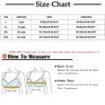 thumbnail image 2 of Virmaxy Womens Wireless Bra Solid Color Wirefree High Elastic Large Size Comfortable Bra Solid Color Non Steel Ring High Elastic Oversized Comfortable Bra Pink XXL, 2 of 4