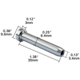 thumbnail image 2 of 40Pcs Stainless Steel Stemball Swage Stud Dead Ends Threaded Stud Paired with Cable Tensioner for 1/8Inch Cable Railing, 2 of 3