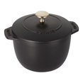 thumbnail image 1 of STAUB La Cocotte 1.75 L Cast Iron Round Rice Cocotte, Black, 1 of 11