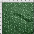 thumbnail image 3 of oneOone Polyester Lycra Green Fabric Florals Fabric For Sewing Printed Craft Fabric By The Yard 56 Inch Wide, 3 of 4