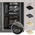 thumbnail image 3 of Flatware Storage Container Cutlery Tray, Organizer with Lid,Removable Tray for Flatware Organizer, Covered Utensil Tray for Kitchen Drawer and Countertop W5C1, 3 of 8