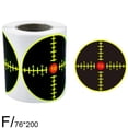 thumbnail image 4 of ZOUBAOQ Pekkaxy Radiance 3 inch Shooting Splatter Target Stickers Adhesive Reactive Targets Paper, 4 of 8