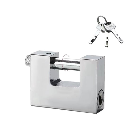 Anti-Theft Locker with 3 Keys D-shaped Padlock Waterproof Imitation Pick Lock