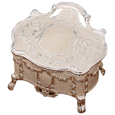 Trinket Box Vintage Trinket Jewelry Box Ring Earrings Treasure Case for Bedroom Decor