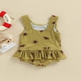 thumbnail image 3 of Maillot de Bain pour Bébé Fille Sans Manches à Encolure, 3 of 7
