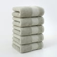 thumbnail image 1 of Fridja Ultra Soft Cotton 5 Pack Hand Towel Set 14x28 Inch, Fit for use in Beach, Bathroom, Kitchen, Gym, Spa & General Cleaning, Soft Compact & Lightweight Multi Purpose Absorbent Hand Towels, 1 of 5