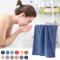 thumbnail image 3 of Face Cloth Set, Soft Terry Towels, Highly Absorbent, Includes Washcloths 30 x 60 cm, with Good Water Absorption for Bath, Gym and Spa Use, 3 of 5