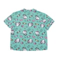 thumbnail image 3 of Women's Hello Kitty Button-Up Shirt & Shorts Sleep Set - Online Exclusive, 3 of 6