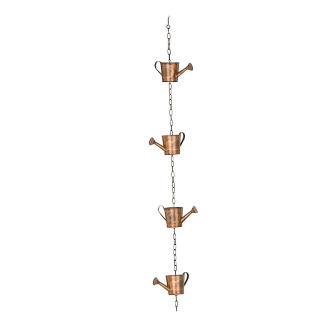 GROWTH TANK Rain Chains Decorative Replace Downspout Substitution Rain Collection Rain Water Pot