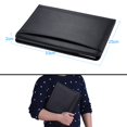 thumbnail image 2 of Multifunctional Business Portfolio Padfolio Folder Document Case Organizer A4 PU Leather with Business Card Holder Memo Note Pad, 2 of 7