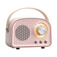 thumbnail image 1 of TOPRenddon Bluetooth Speaker, Retro Bluetooth Speaker Mini Wireless Speaker With Riching Bass In Clear Stereo Sound Portable Speaker Support FM, USB Drive, SD Card, AUX, 1 of 9