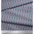 thumbnail image 2 of Soimoi Rayon Fabric Geometric Ethnic Print Fabric by The Yard 56 Inch Wide, 2 of 3