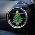 thumbnail image 2 of Christmas Tree Decorations,Christmas Aromatherapy Ventilation Clips Car Decoration Christmas Ventilation Clip Car Vent Airfreshener Clip Car Ventilation Clips Christmas Tree Car Vent, 2 of 3