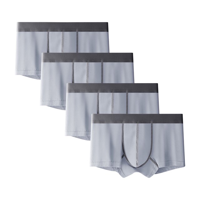 Plebaso Mens Boxer Briefs Cotton Stretch Comfortable Underwear Everyday Elastic Men's Boxers Multipacks