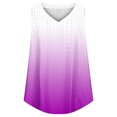 thumbnail image 4 of Plebaso Womens Tank Tops V Neck Gradient Lightweight Eyelet Shirts Flowy Loose Summer Sleeveless Blouses, 4 of 7