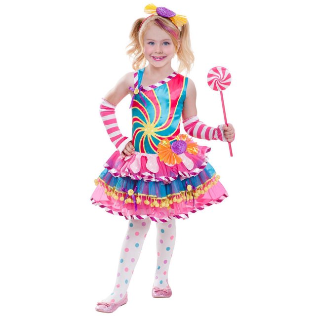 DÉGUISEMENT D'HALLOWEEN DE FÉE BONBON POUR FILLE