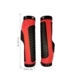 thumbnail image 2 of ZheElen 2 Pièces Couvre le Guidon Épaisses Poignées de Cyclisme Caoutchouc Coloré Professionnel Résistant à l'Usure Accessoires Poignées Rouge, 2 of 6